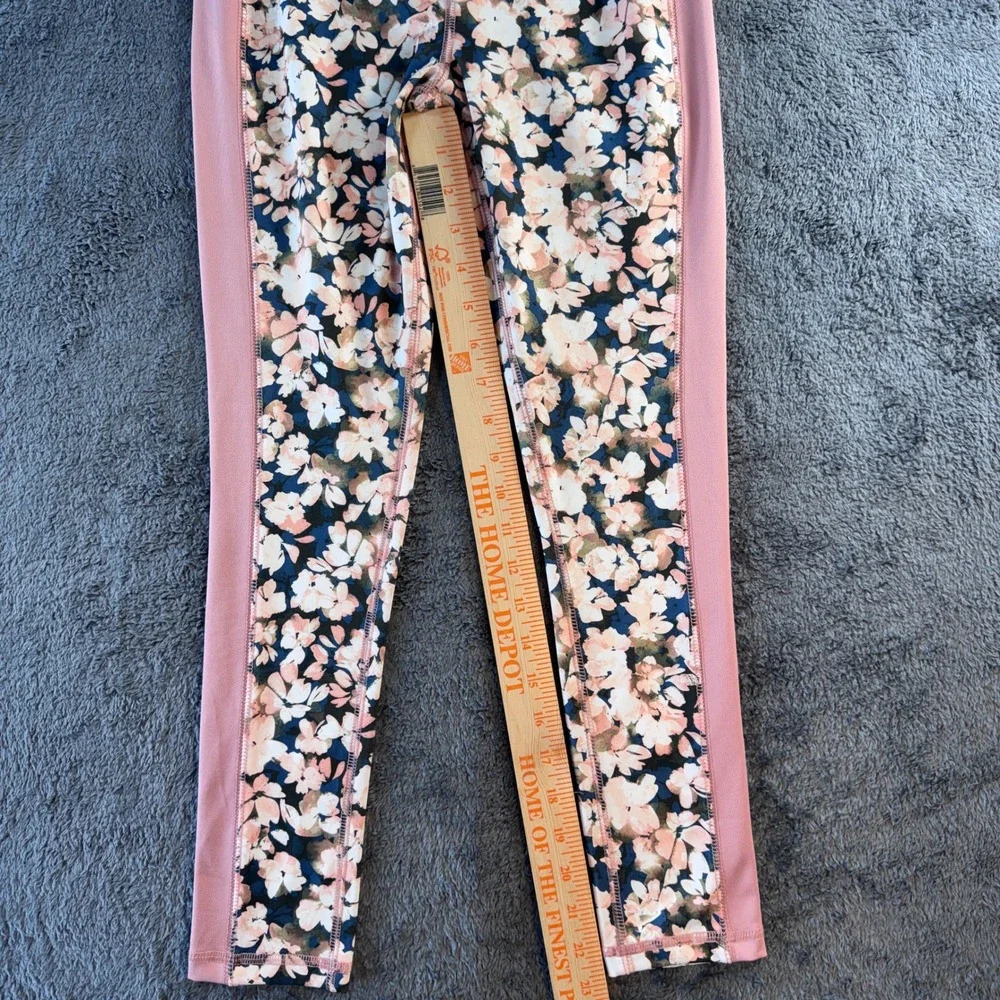 OshKosh Bgosh Girls Pink Floral Athletic‎ Leggings Size 12 Activewear Pants